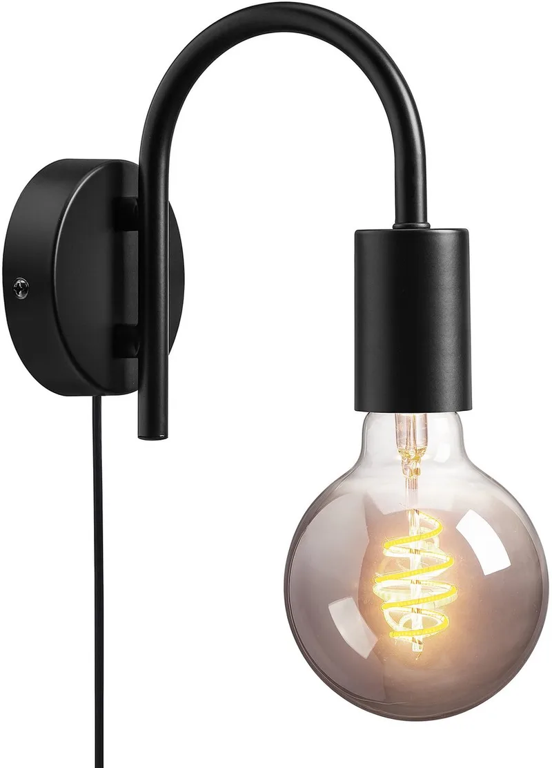 Nordlux-Paco - Wandlamp - E27-Zwart by Nordlux in Zwart – product photo