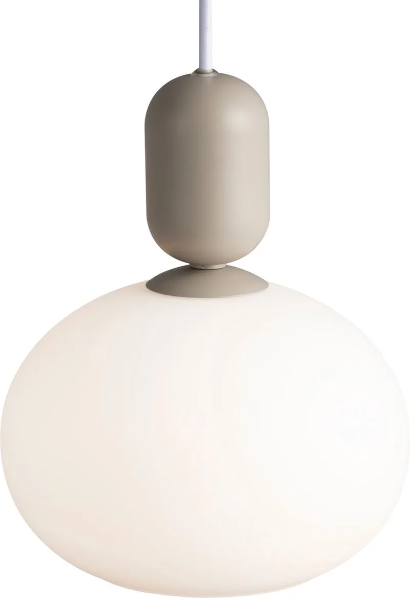 Notti-hanglamp-E27-grijs van Nordlux in Grijs – productfoto