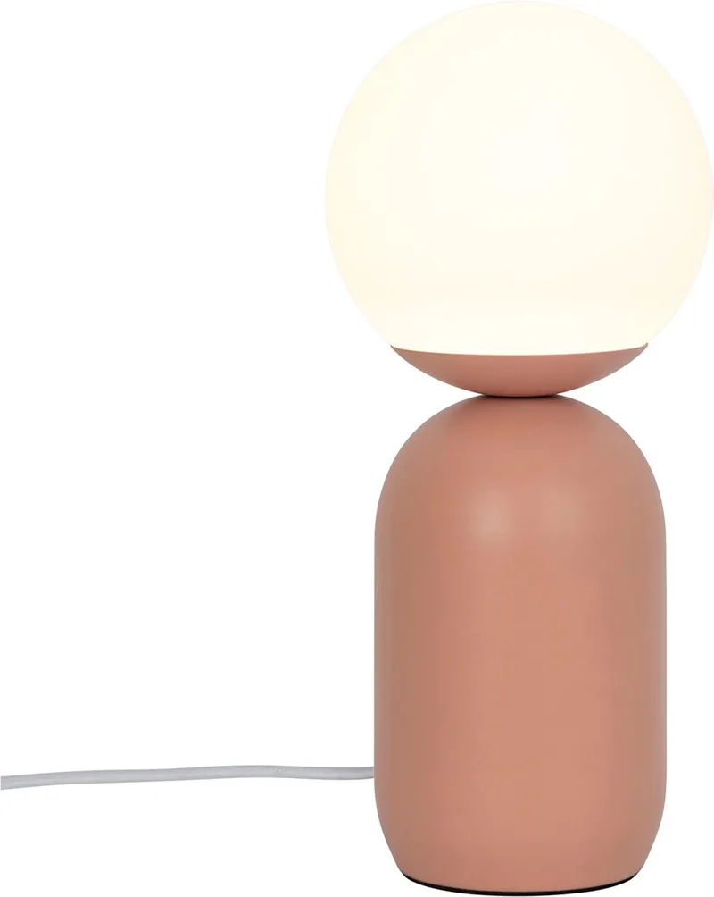 Notti-tafellamp-E14-terracotta van Nordlux in Terracotta – productfoto