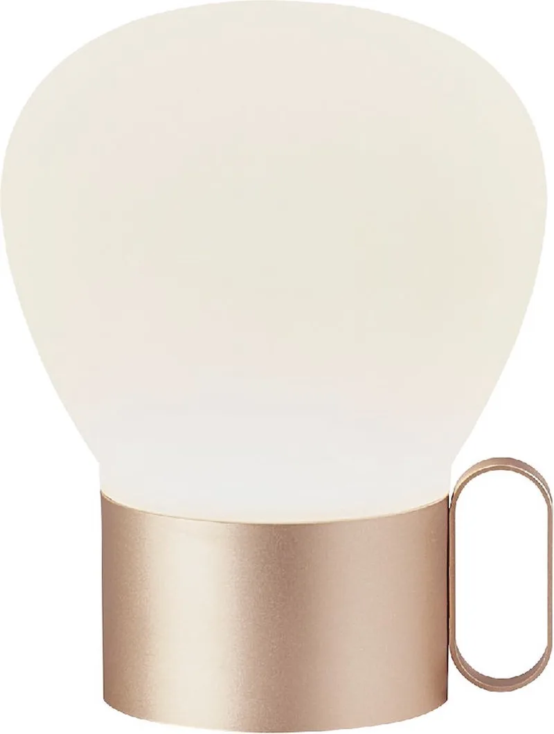 Nuru 15 tafellamp - Roségoud van Nordlux in Rosegoudgoudreso – productfoto
