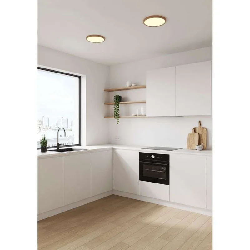 Oja 29 Plafondlamp IP20 2700K Step Dim Wood - Nordlux - Woonkamer - Kunststof by Nordlux – product photo