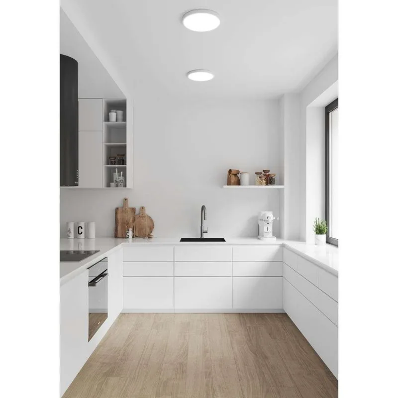 Oja 29 plafondlamp IP54 met sensor, wit - Nordlux - Woonkamer - Kunststof von Nordlux – Produktfoto