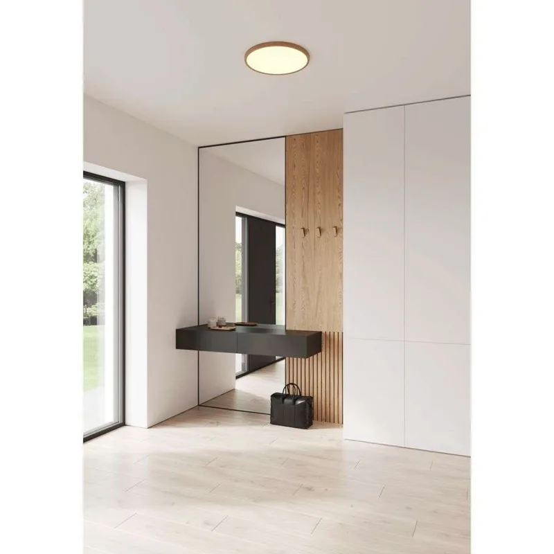 Oja 42 Plafondlamp IP20 2700K Step Dim Wood - Nordlux - Woonkamer - Kunststof by Nordlux – product photo