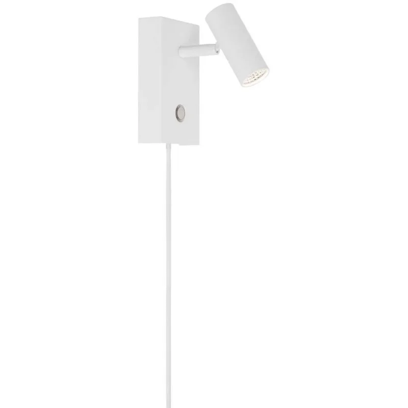 Omari LED Wandlamp White - Nordlux - Woonkamer - Metaal de Nordlux – photo du produit