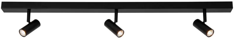 Omari-spot-3x spot-Moodmaker™ 3 step dimmable-zwart van Nordlux in Zwart – productfoto