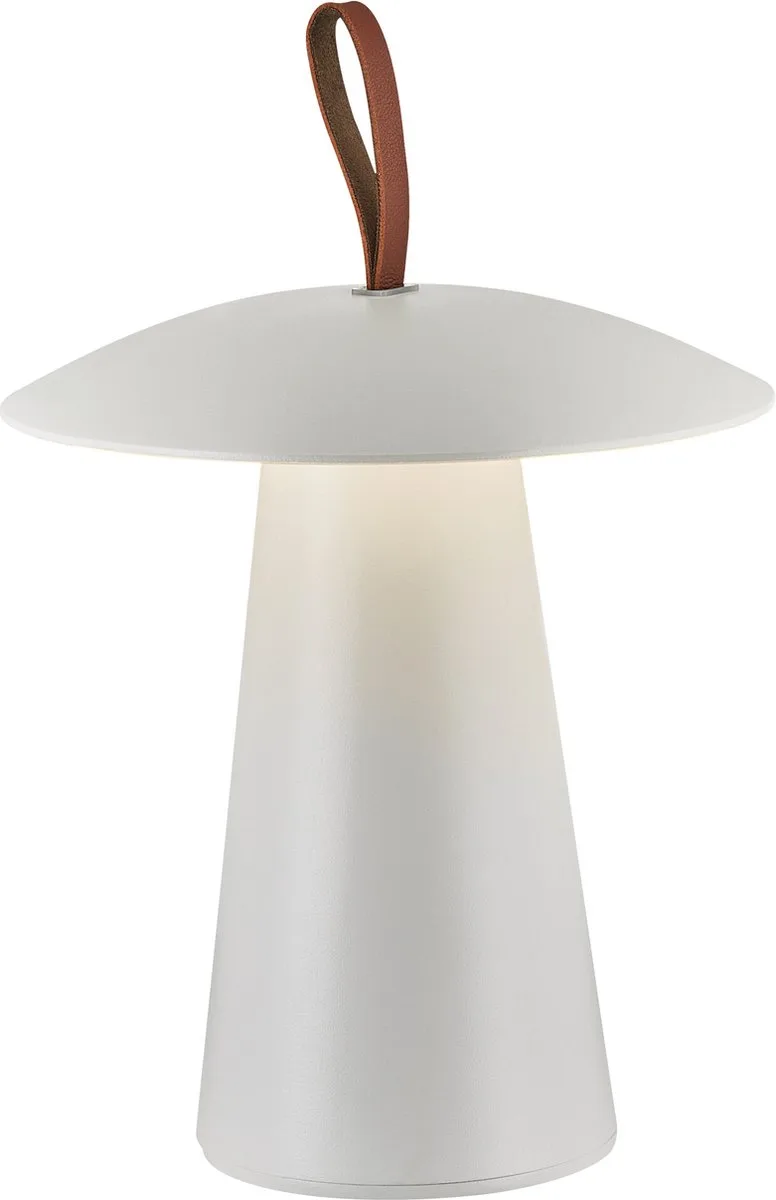 Oplaadbare Tafellamp LED Ara - 2W - 3000K - IP54 - 240 Lumen von Nordlux in Wit – Produktfoto