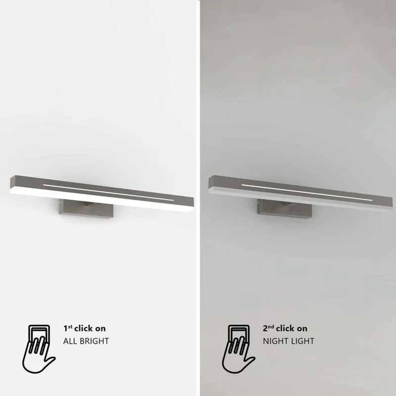 Otis 60 Wandlamp Chrome - Nordlux - Badkamer - Aluminium by Nordlux – product photo