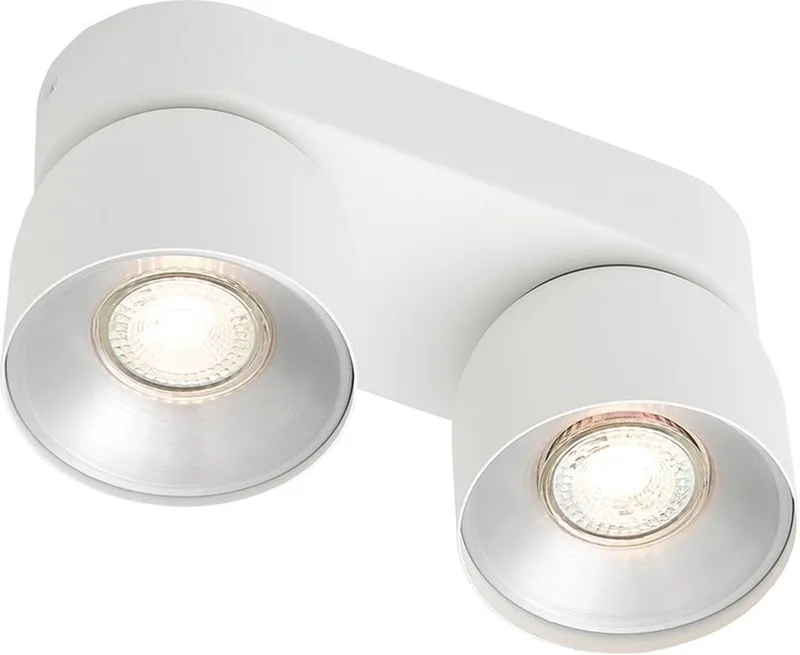 Pitcher-spot-IP20-2xGU10-wit van Nordlux in Wit – productfoto