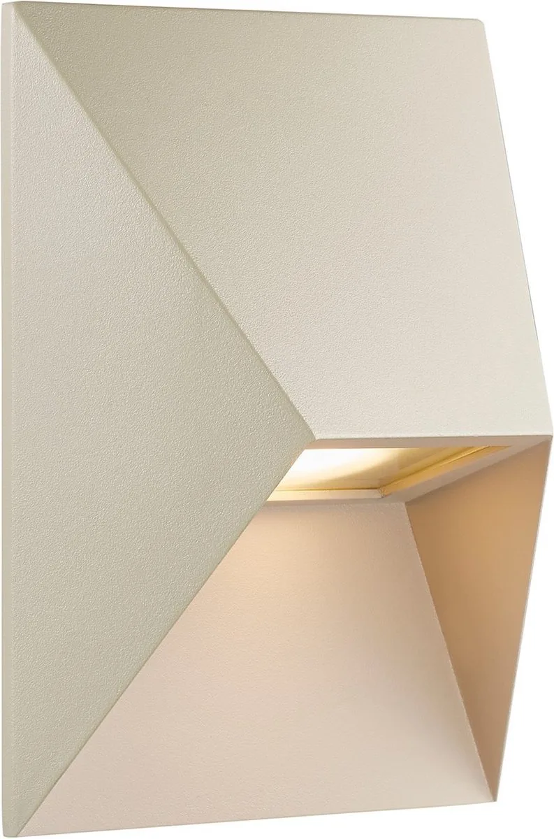 Pontio 15-wandlamp-GU10-zand kleur by Nordlux in Zand kleurig – product photo
