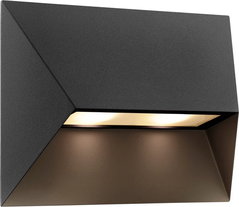 Pontio 27-wandlamp-2xGU10-zwart by Nordlux in Zwart – product photo