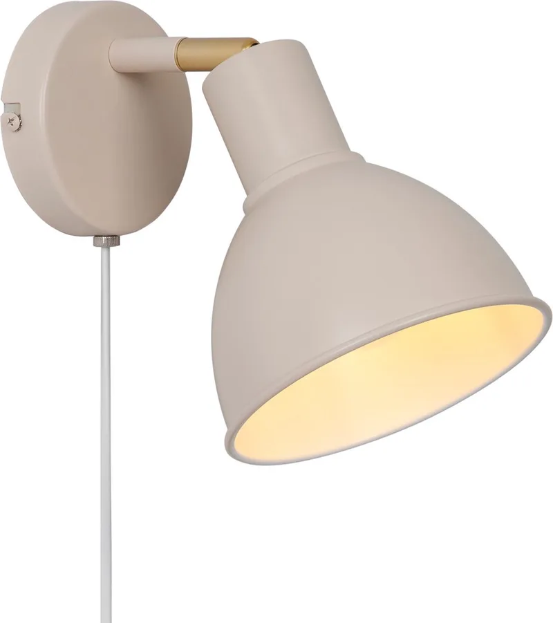Pop-wandlamp-E27-beige van Nordlux in Beige – productfoto