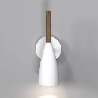 PURE wandlamp in met houten element de Nordlux en Blanc – photo du produit 3 sur 3