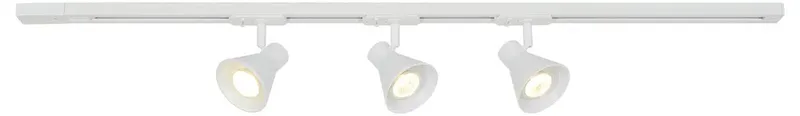 Eik Link 3-Spot + 1m 2510399901 Högvolt-skensystem Link GU10 Vit von Nordlux – Produktfoto 2 von 2