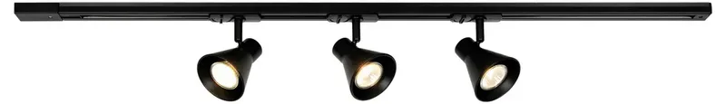 Eik Link 3-Spot + 1m 2510399903 Högvolt-skensystem Link GU10 Svart von Nordlux – Produktfoto 2 von 2