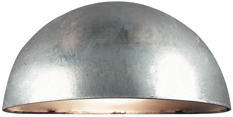 Scorpius Wandlamp Buiten - E14 - IP23 - Verzinkt by Nordlux in Zilver – product photo