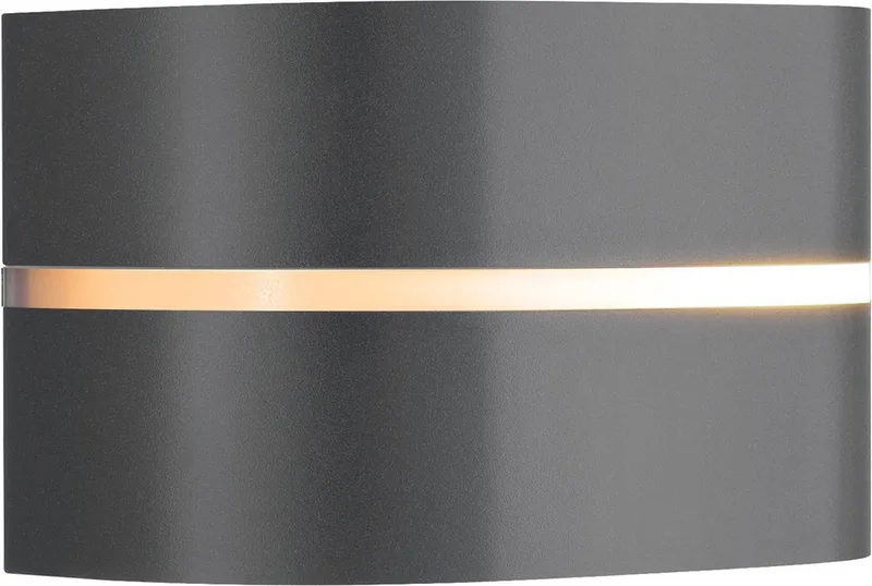 Sibelis-wandlamp-E27-antraciet by Nordlux in Antraciet – product photo