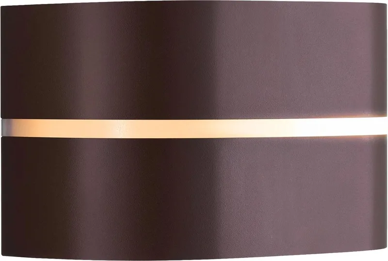 Sibelis-wandlamp-E27-bruin metalic von Nordlux in Metallic Bruin – Produktfoto