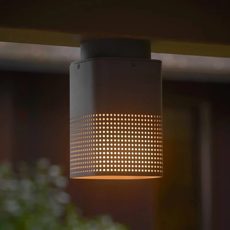 Sidara Seaside buiten-downlight, IP54, E27 by Nordlux in Antraciet – product photo