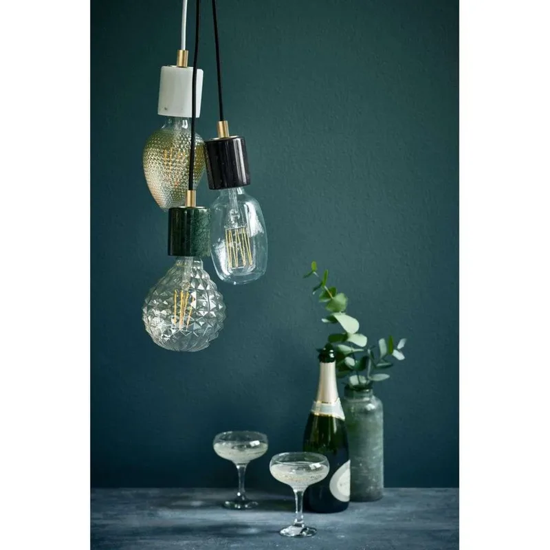 Siv Hanglamp Marble/Black - Nordlux - Eetkamer - Marmer de Nordlux – photo du produit