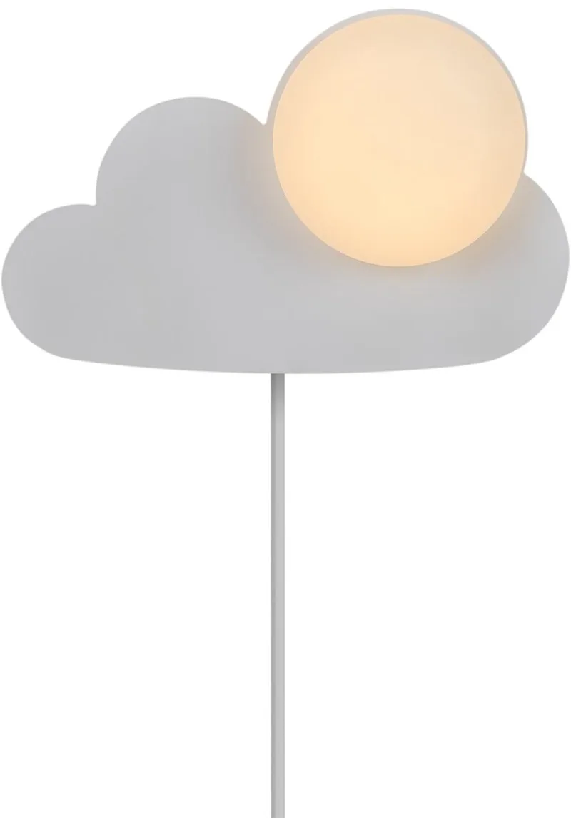 Skyku Wolk - wandlamp - E14 von Nordlux in Wit – Produktfoto