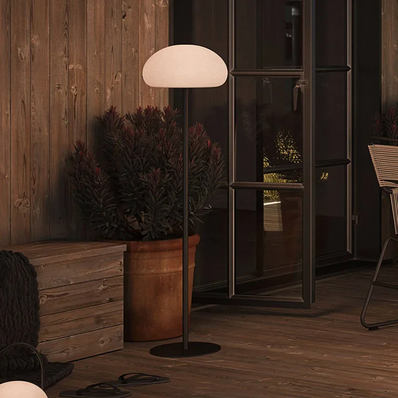 Sponge LED terraslamp, zwart/wit, metaal, IP65 by Nordlux in Wit, zwart – product photo