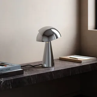 Tafellamp Align met kantelbare kap van Nordlux in Chroom – productfoto 1 van 2