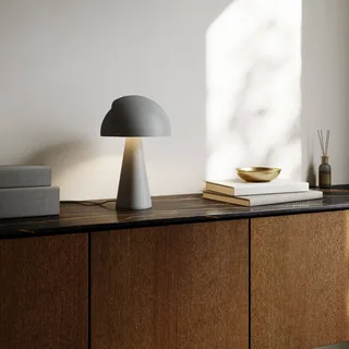 Tafellamp Align met kantelbare kap, grijs de Nordlux en Gris, Laiton – photo du produit 1 sur 4