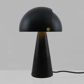 Tafellamp Align met kantelbare kap, zwart by Nordlux in Black, Brass – product photo 2 of 4