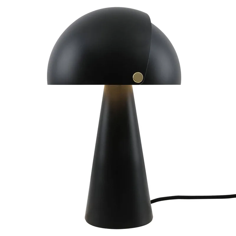 Tafellamp Align met kantelbare kap, zwart by Nordlux in Black, Brass – product photo 4 of 4