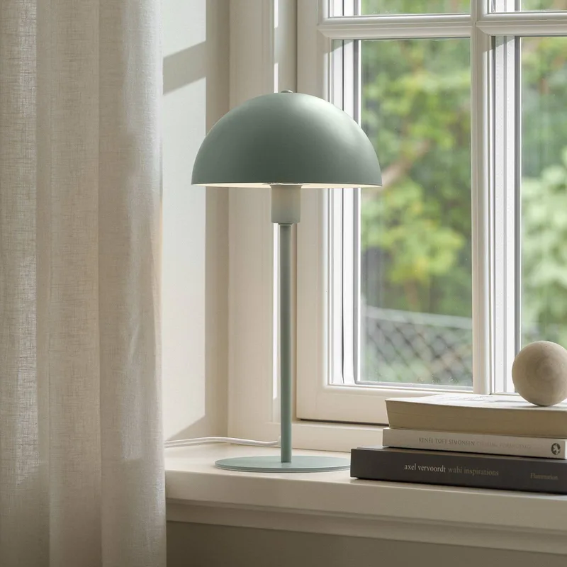 Tafellamp Ellen 20, metaal, fitting E14 van Nordlux in Stofgroen – productfoto