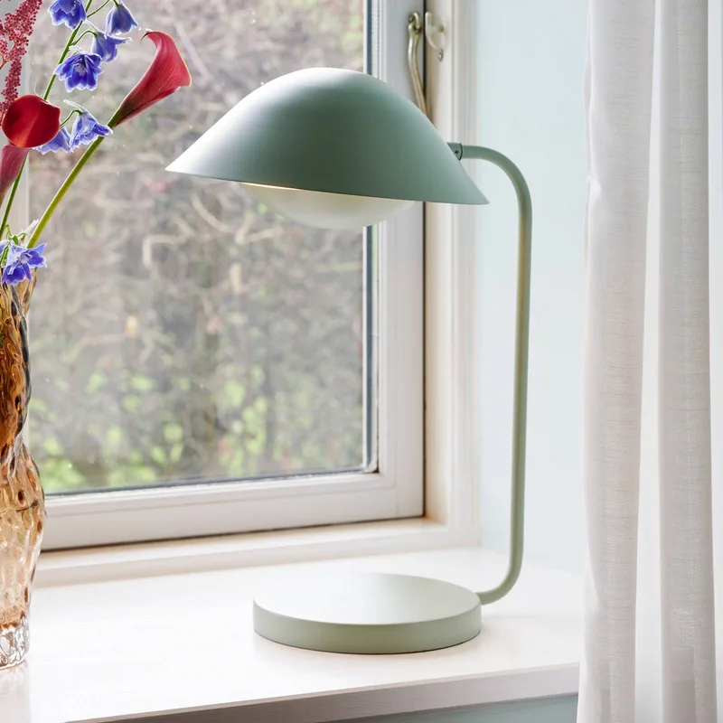 Tafellamp Freya van metaal van Nordlux in Groen – productfoto