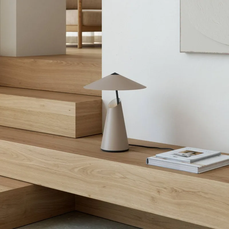 Tafellamp Taido van metaal, bruin by Nordlux in Brown, Black – product photo