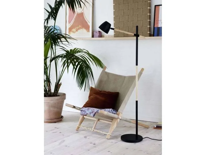 Theo Lampadaire Black von Nordlux – Produktfoto
