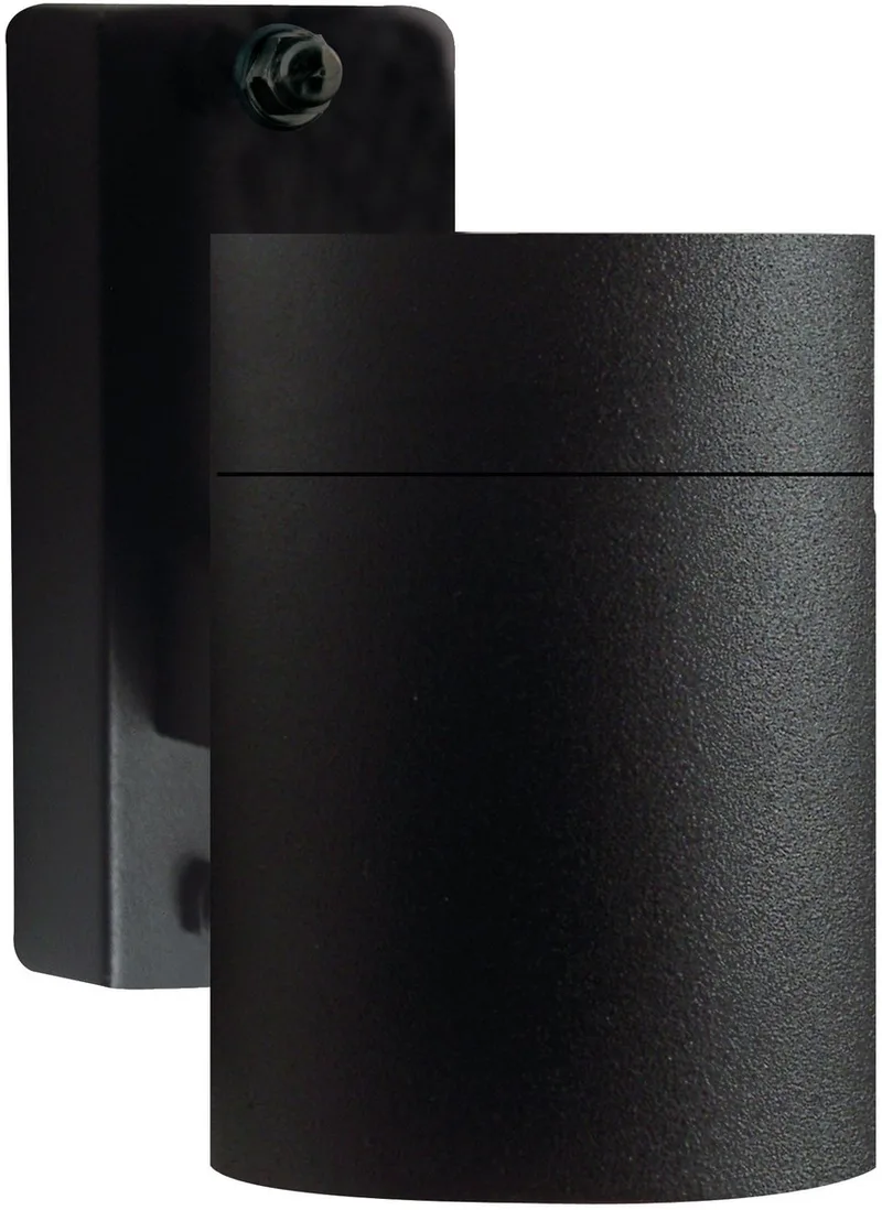 Tin Single - Wandlamp - GU10 von Nordlux in Zwart – Produktfoto