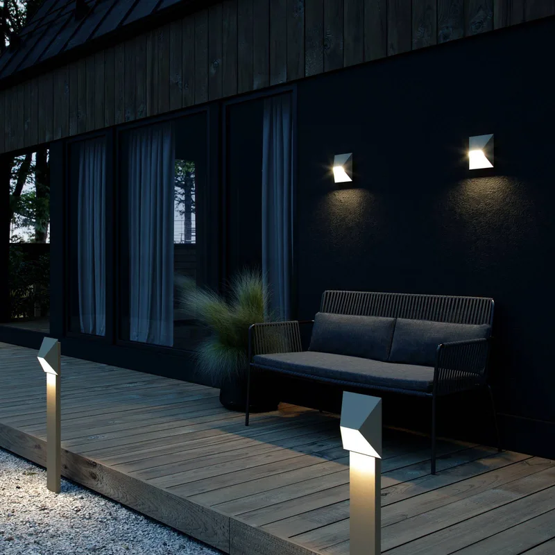 Tuinpadverlichting Pontio Garden hoogte 85 cm von Nordlux in Zand – Produktfoto