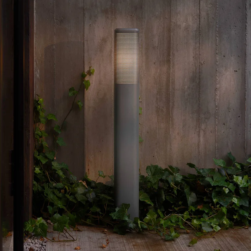 Tuinpadverlichting Sidara 95 Seaside, aluminium, IP44, E27 von Nordlux in Antraciet – Produktfoto
