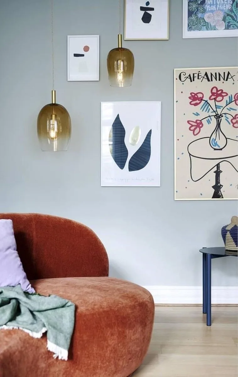 Uma 18 | Pendant by Nordlux in Amber – product photo