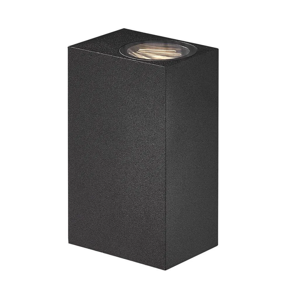 Up & DownlighterAsbol zwart hoekig - 2019071003 by Nordlux – product photo