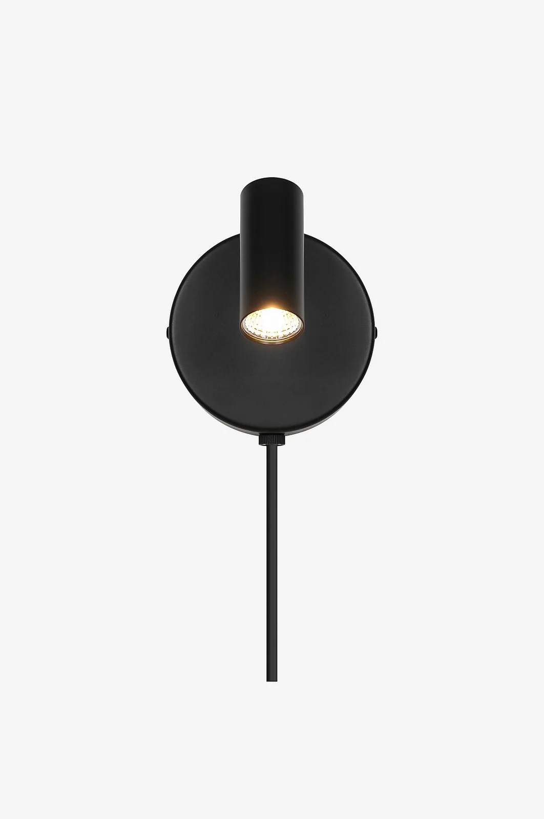 Vägglampa Omari rund - Vägglampor - Från Homeroom by Nordlux in Black – product photo