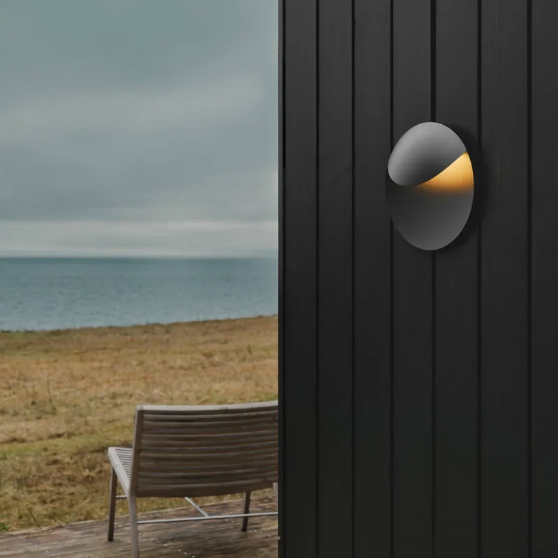Valopin Seaside LED buitenwandlamp by Nordlux in Zwart – product photo