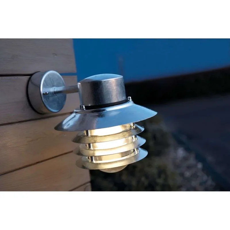 Vejers Down Wandlamp Galvanised - Nordlux - Metaal by Nordlux – product photo