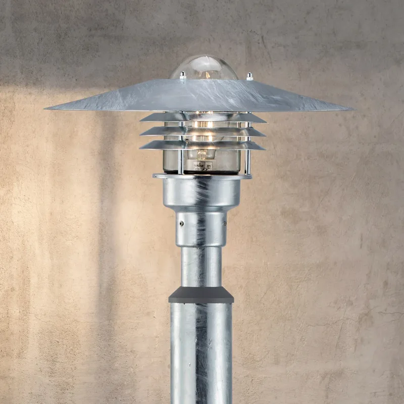 Vejers Tuinlamp 2 m Galvanised - Nordlux - Metaal - 1 lamp by Nordlux – product photo