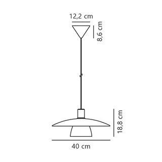 Verona Hanglamp Opal by Nordlux – product photo 3 of 4