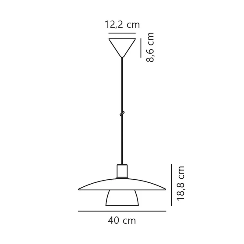 Verona Hanglamp Opal by Nordlux – product photo 3 of 4