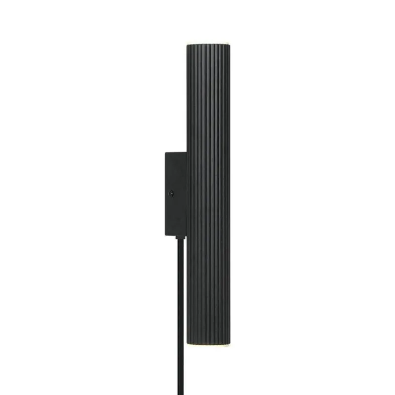 Vico Wandlamp Long Zwart - Nordlux - Aluminium de Nordlux – photo du produit