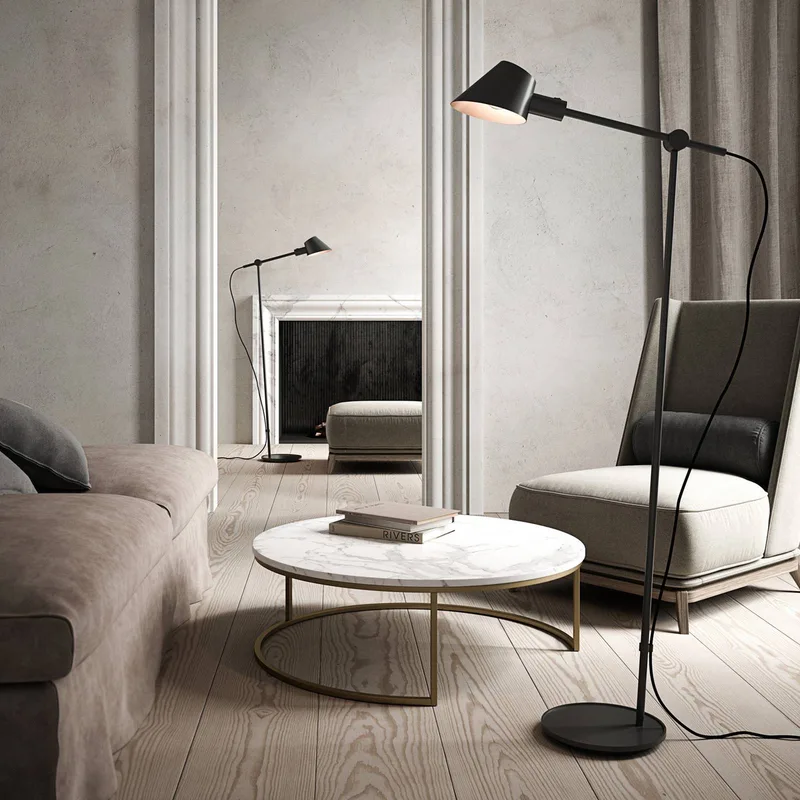 Vloerlamp Stay up + down by Nordlux in Black – product photo