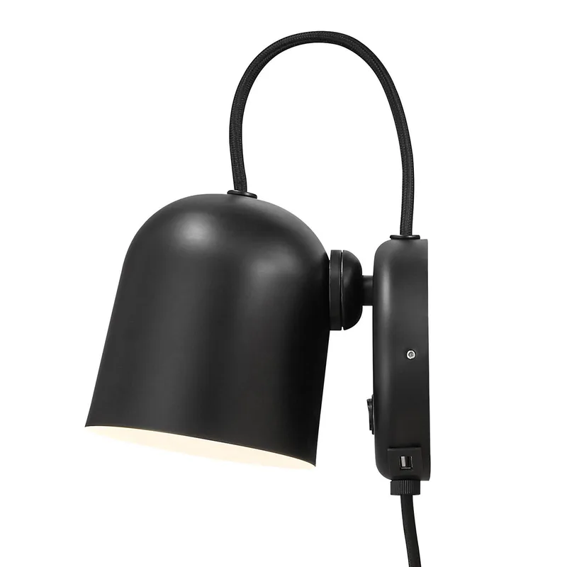 Wandlamp Angle, met tuimelschakelaar by Nordlux in Black – product photo 3 of 3