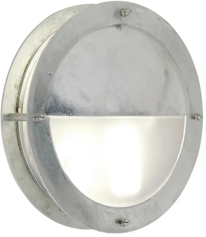 Wandlamp Buiten Gegalvaniseerd - E27 Fitting - IP54 - Malte van Nordlux in Grijs – productfoto