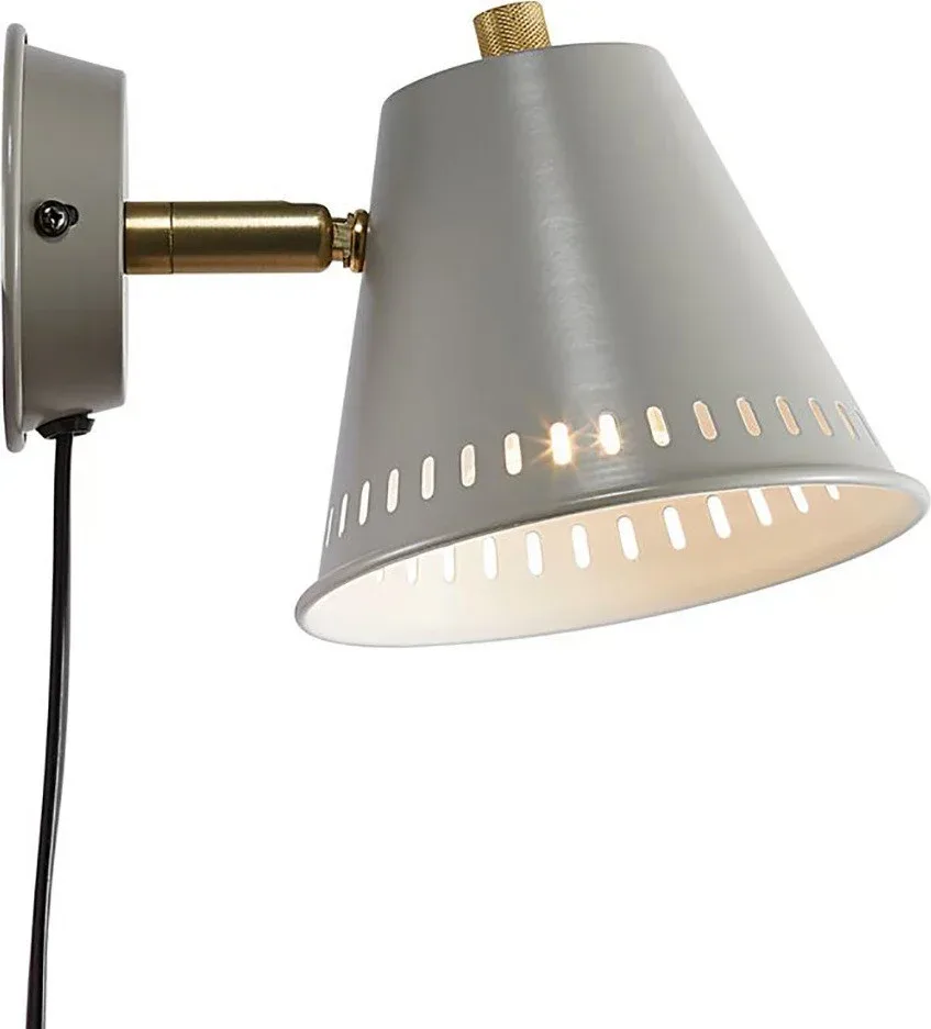 Wandlamp Pine, grijs, met GU10 fitting by Nordlux – product photo