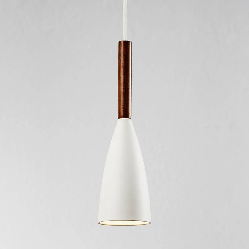 Witte metalen hanglamp Pure von Nordlux in Weiß, Walnoot – Produktfoto 1 von 4